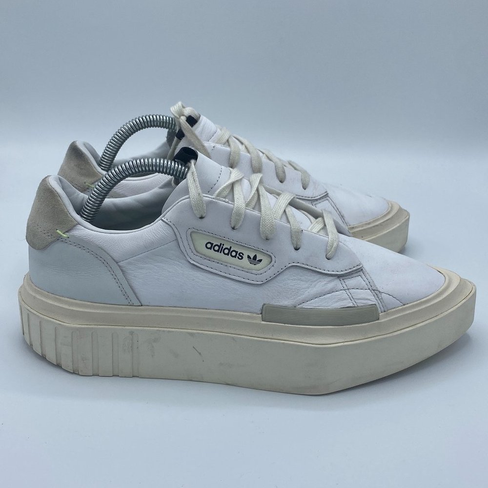 Adidas Hypersleek White Athletic Sneakers